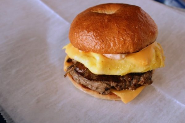 Mcdonalds nutrition steak egg and cheese bagel