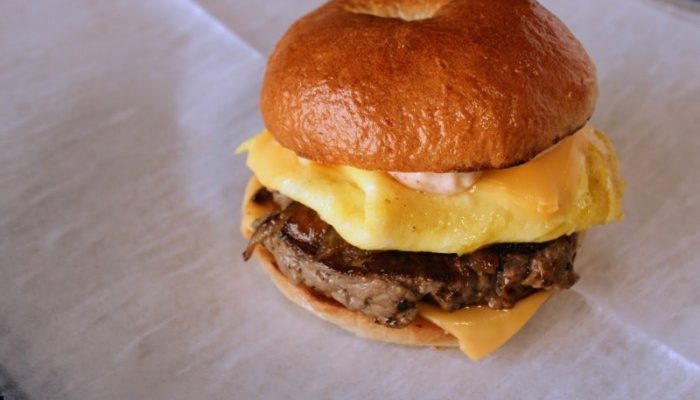 Mcdonalds nutrition steak egg and cheese bagel