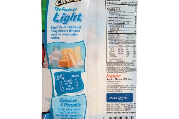 Sargento light string cheese nutrition