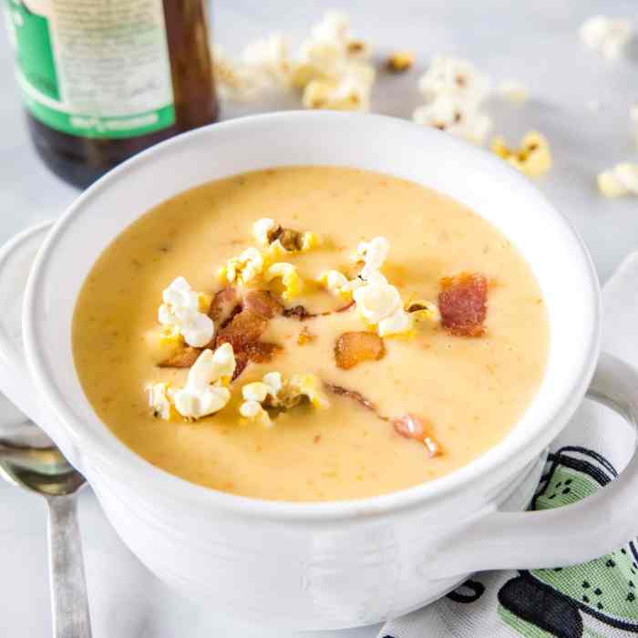 Beer cheese soup nutrition