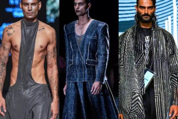 Mens fashion runway