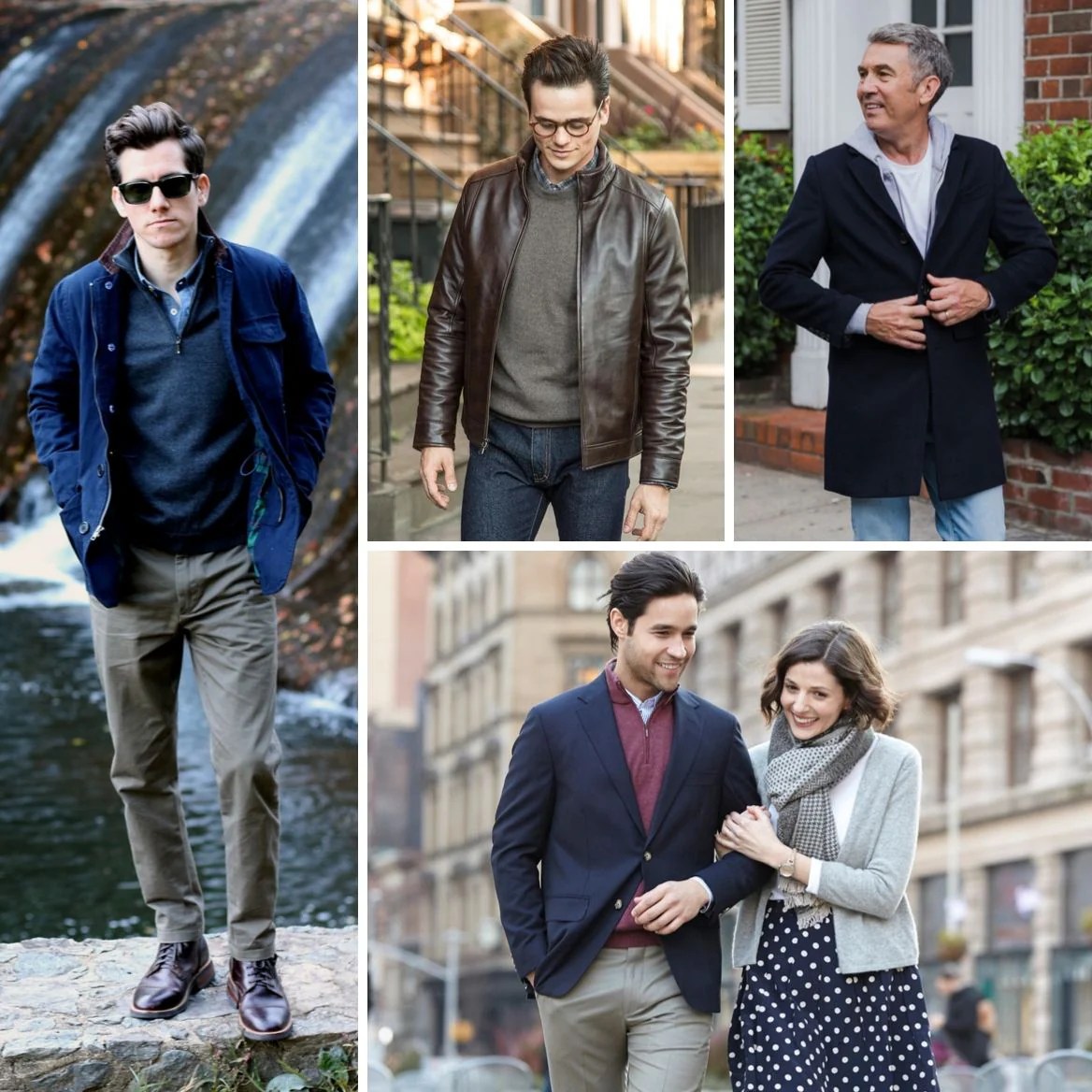 Mens fashion layers