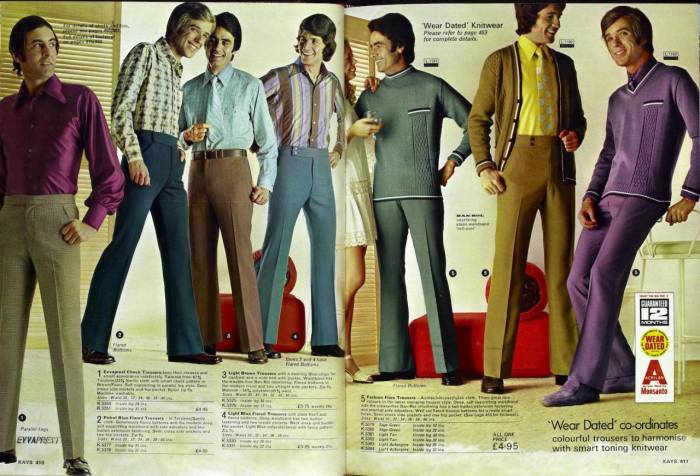 Kays menswear fourteen glorious flashbak