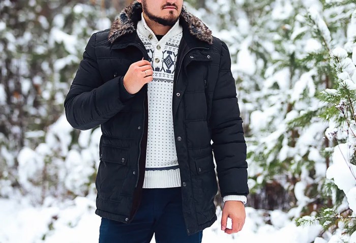 Winter fashion style for men