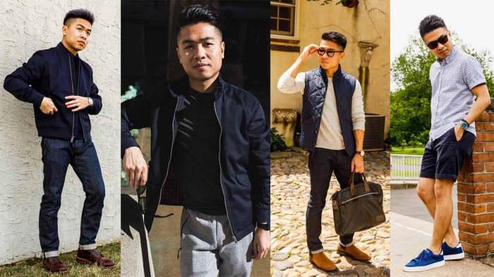 Asian summer fashion men