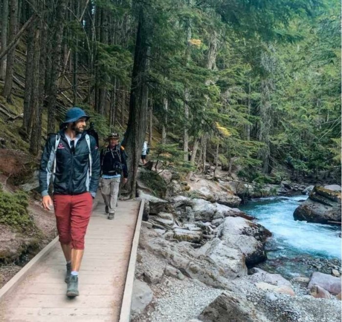 Men's hiking fashion