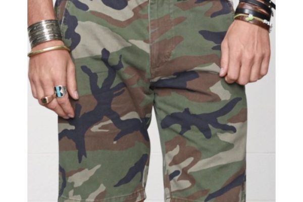 Mens camo shorts fashion