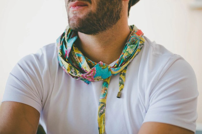 Neckerchief men's fashion