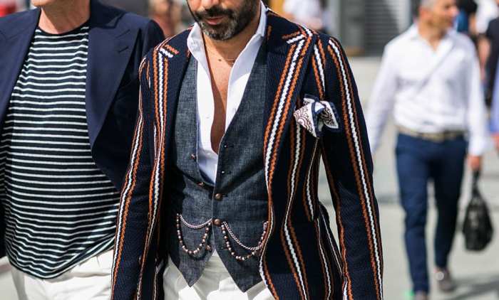 Classic italian fashion men